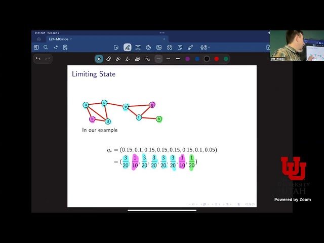 Markov Chains - From Probability Transition Matrix to Ergodic Properties and Algorithms - L24
