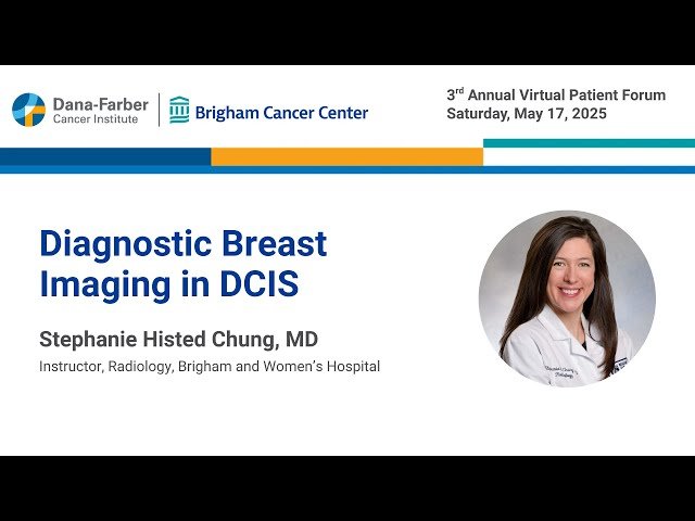 Basics in Breast Imaging - 2025 Ductal Carcinoma In Situ Patient Forum