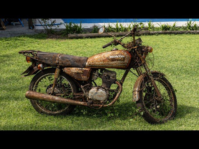 Full Restoration of the Legendary 1989 Honda CG125