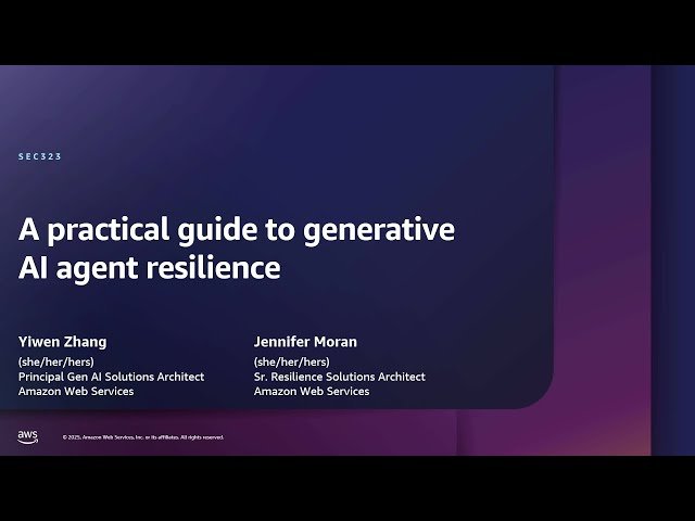 A Practical Guide to Generative AI Agent Resilience