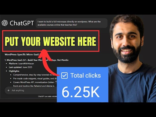 How to Get Free Traffic From ChatGPT in 2025 - AIO Course