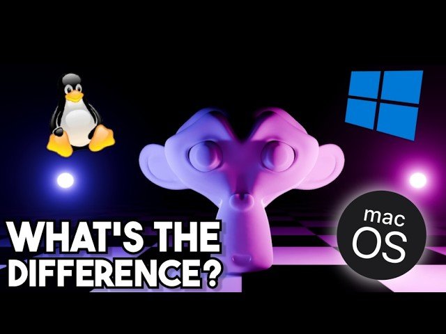 Comparing Blender Performance on Windows, macOS, and Linux Operating Systems