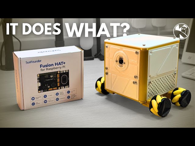 SunFounder Fusion HAT+ Review and Cubie-3 Robot Build