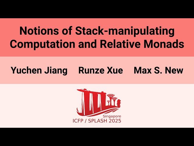 Notions of Stack-Manipulating Computation and Relative Monads