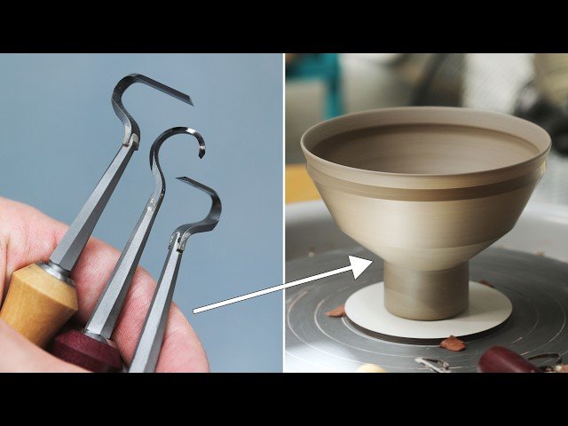 Putting New Tools to the Test - Extremely Sharp Tungsten Carbide Pottery Trimmers