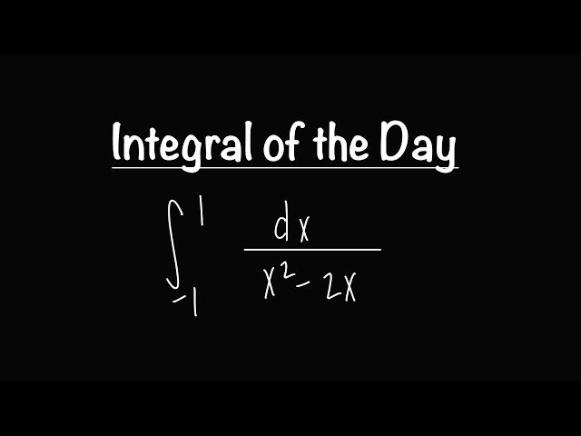 Tricky Improper Integral with a Discontinuity - Calculus 2