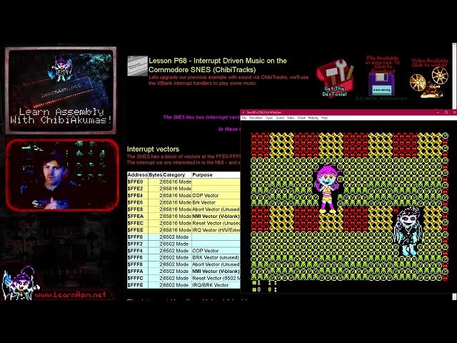 Interrupt Driven Music on the SNES - Lesson P68