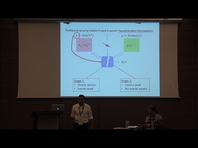 Public Seed Pseudorandom Permutations