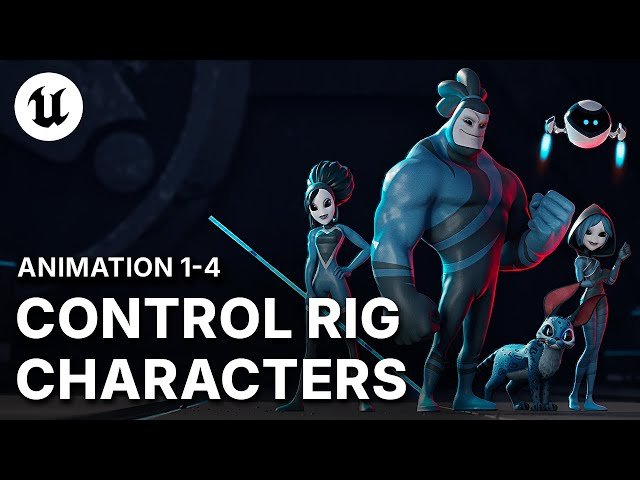 Stylized Animation Control Rig Characters in Unreal Engine 5