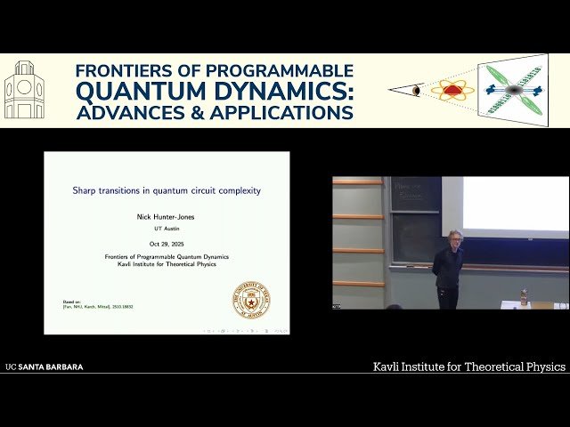 Sharp Transitions in Quantum Circuit Complexity