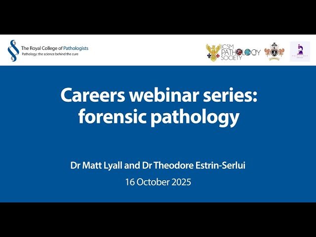 Careers in Forensic Pathology
