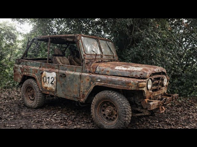 Full Restoration of an Abandoned Rusty Off-Road Jeep - Extreme Car Repair and Rebuild