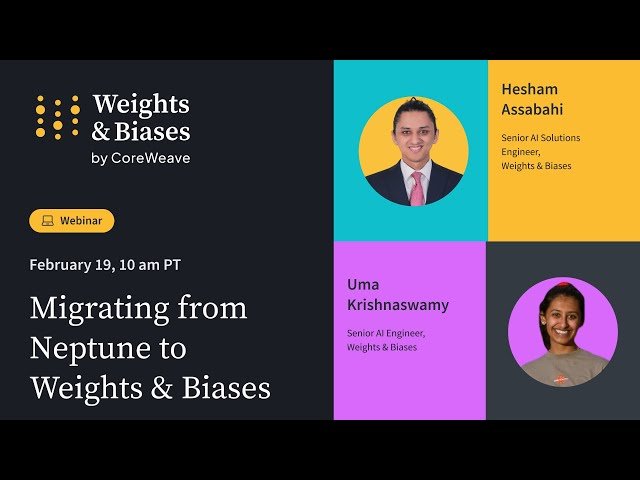 Migrating from Neptune to Weights & Biases