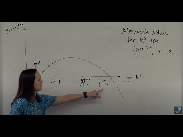 Mathematical Biology: Pattern Formation in Biology - Lecture 3