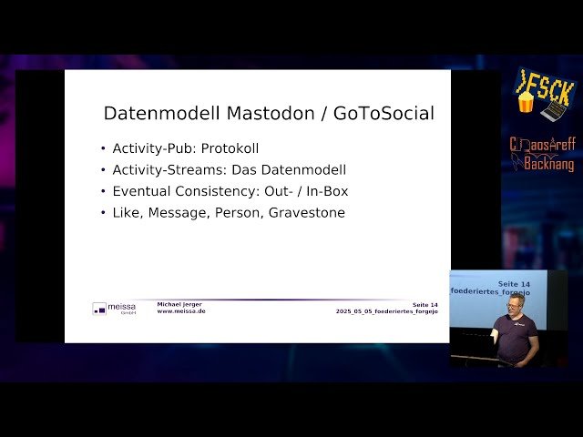 Community in der eigenen Hand - Föderiertes Forgejo