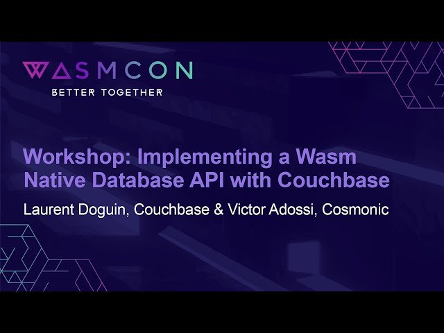 Implementing a WebAssembly Native Database API with Couchbase