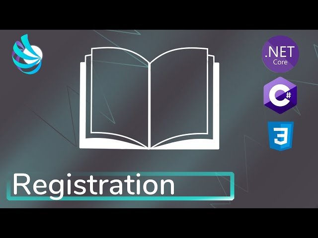ASP.NET Core and IdentityServer4 - Adding Registration with CSS3 Styling - Tricking Library Ep33