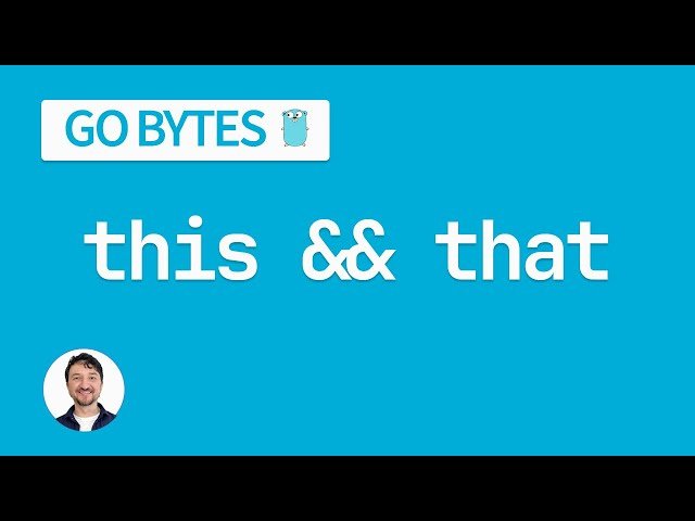 Boolean Operators in Go