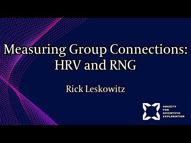 Measuring Group Connections Using Heart Rate Variability and Random Number Generators