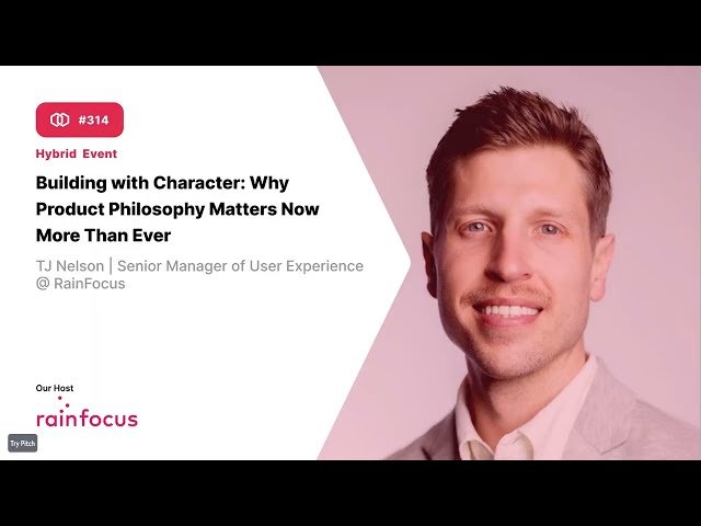 Building with Character - Why Product Philosophy Matters Now More Than Ever