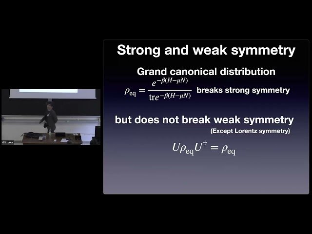 Unified Description of Hydrodynamic and Nambu-Goldstone Modes in Open and Closed System