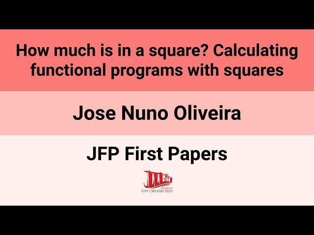 How Much Is in a Square? Calculating Functional Programs with Squares