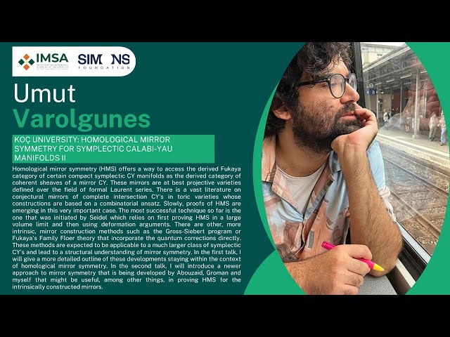 Homological Mirror Symmetry for Symplectic Calabi-Yau Manifolds - Part 2