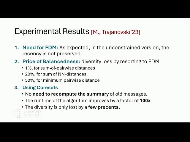 Recent Advances in Diversity Maximization in the Offline and Composable Coreset Models