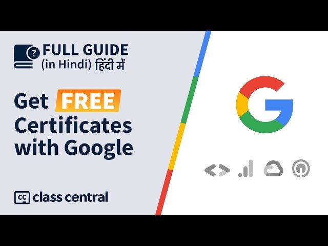 600+ Google Free Certificates and Badges - Complete Guide to Google Training Programs
