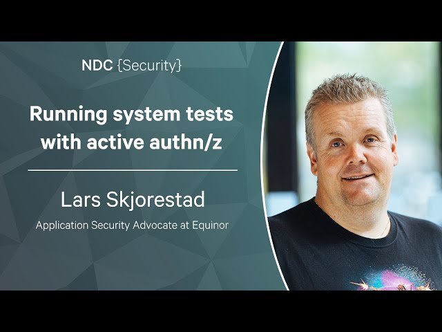 Running System Tests with Active Authn/Z