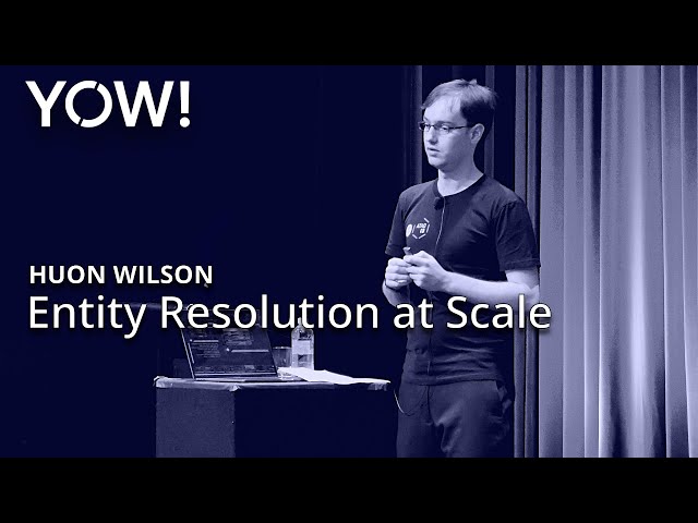 Entity Resolution at Scale