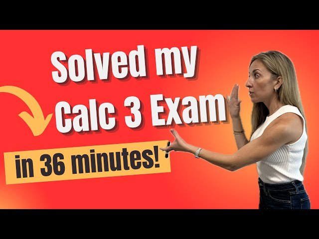 Calculus 3 Exam 1 Walkthrough - Vectors, Planes, Quadric Surfaces and TNB Frame