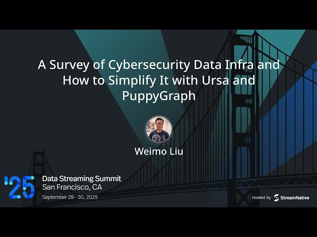 A Survey of Cybersecurity Data Infrastructure and How to Simplify It with Ursa and PuppyGraph