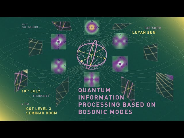 Quantum Information Processing Based on Bosonic Modes