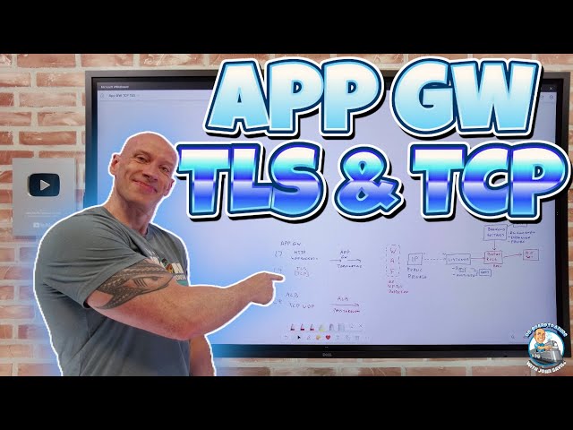 Application Gateway TCP and TLS Flows - Load Balancing and Termination