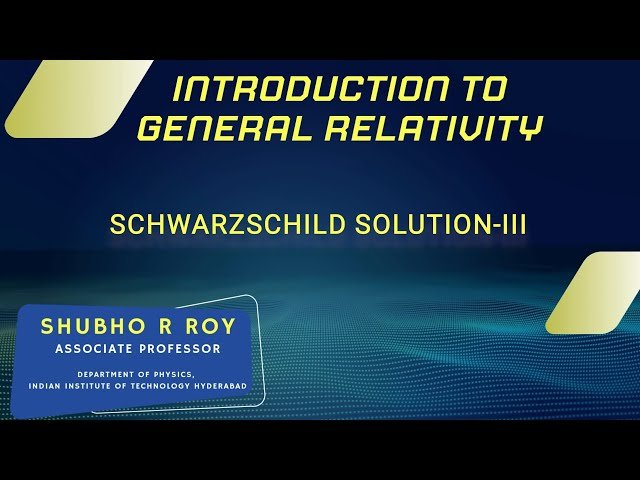 Schwarzschild Solution - Gravitational Time Dilation and Doppler Effects - III