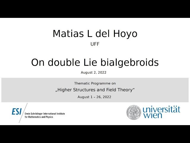 Higher Structures and Field Theory