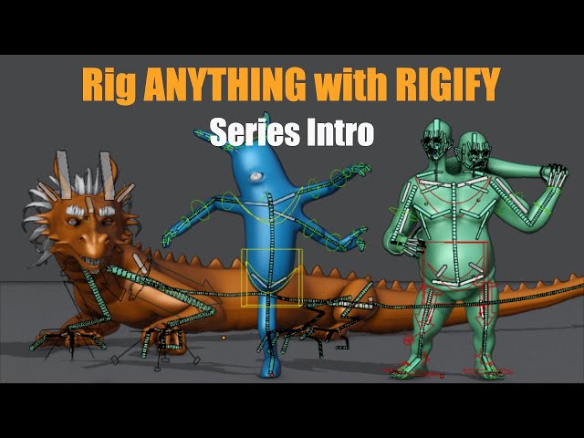 Rigify Fundamentals for Blender 2.8-3.6 - Rig Anything with Rigify