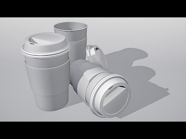 Creating a Take Away Coffee Cup in Blender - Part 1