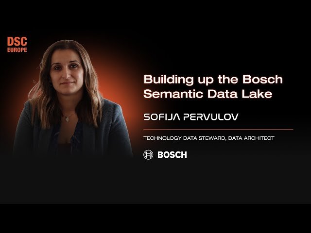 Building up the Bosch Semantic Data Lake