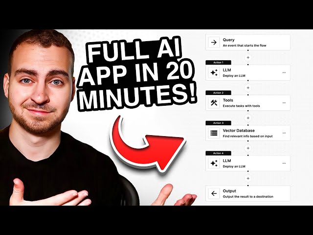 Build a Full RAG-Based AI App Including Deployment in Under 20 Minutes