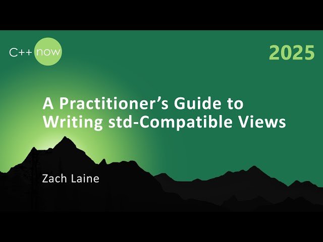 Free Video: A Practitioner's Guide to Writing std-Compatible Views in ...