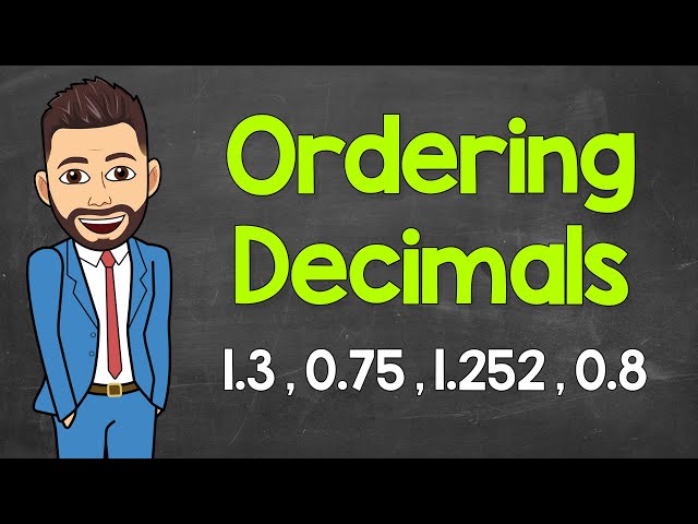 How to Order Decimals