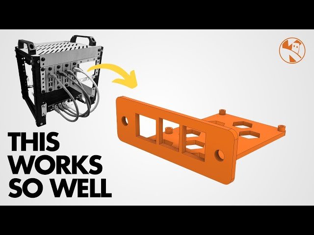 Raspberry Pi Mini-Rack - Part 2: Pi-Tray and Laser Front and Top