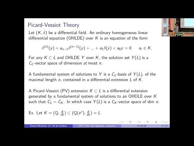 Differential Galois Theory with New Algebraic Constants