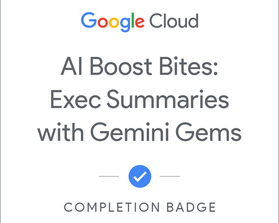 AI Boost Bites: Exec Summaries with Gemini Gems