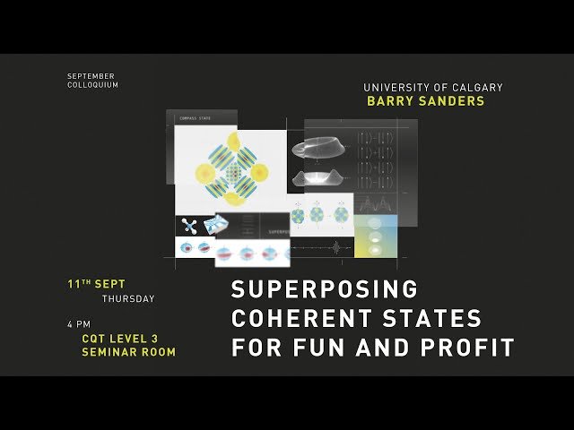 Superposing Coherent States for Fun and Profit
