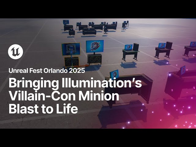 Bringing Illumination's Villain-Con Minion Blast to Life With Unreal Engine