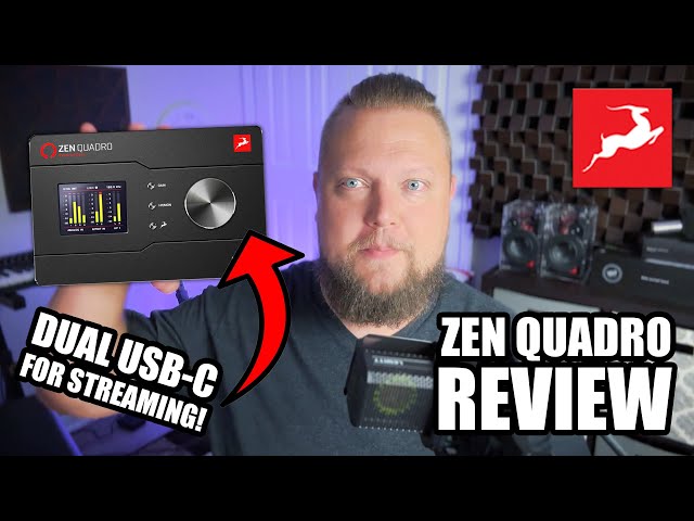 ZEN QUADRO Audio Interface Review - Features and Performance Analysis