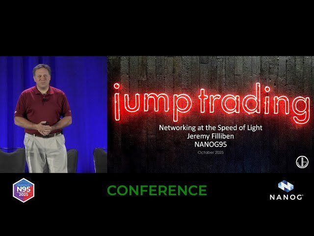 Networking at the Speed of Light - A Peek at Networking Inside a High Frequency Trading Firm